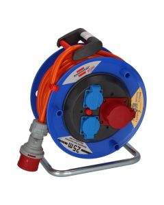 Kabeltrommel Brennenstuhl® Garant ST CEE 1 IP 44, 25 m AT-N07V3V3-F 5G2,5 orange