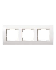 GIRA 3-fach-Rahmen, Event, reinweiß glänzend, Unterputz, E2