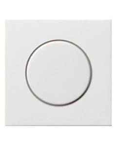 GIRA Fläche | Dimmerabdeckung | Knopfflächenschalter | reinweiss